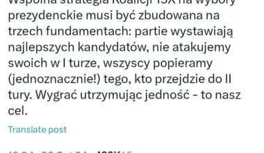 W temacie wspólnego kandydata