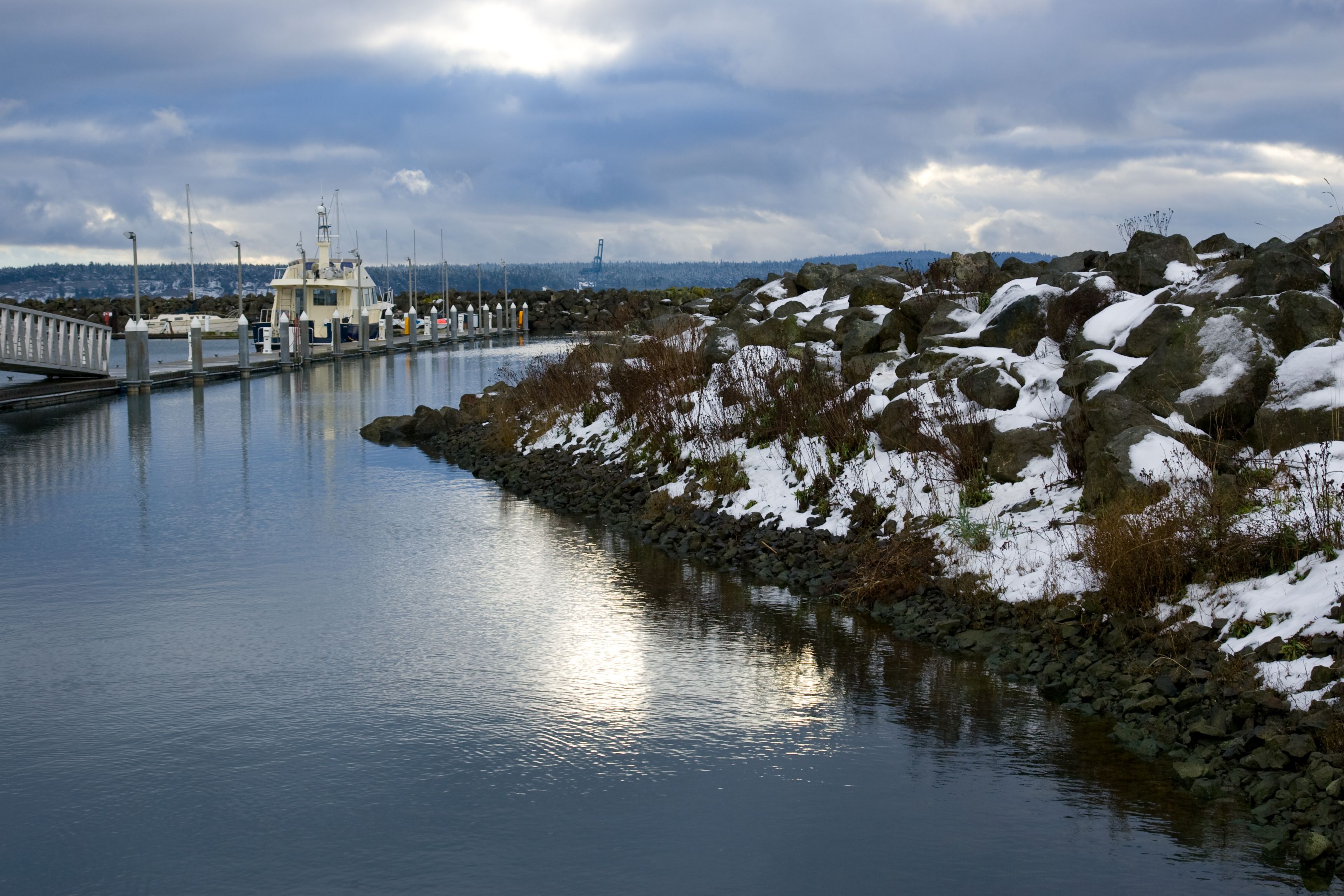 Port Townsend, Washington in Winter