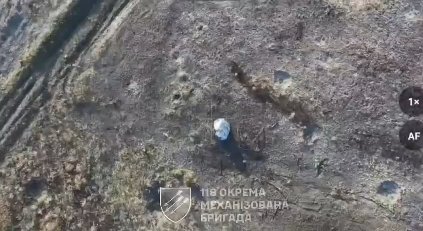 Russian soldier sleeping in tent in open field killed by drone-dropped grenade