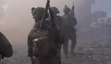 Footage from the IDF of Israeli soldiers' recent activity in Rafah