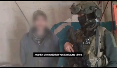 Two Finns met on the front of the Ukrainian war. "Vaasa", who fought in the Ukrainian forces, took "Jari", who fought in the Russian forces, as a prisoner of war. In the video acquired by HelsinkiSanomat, they talk in Finnish.