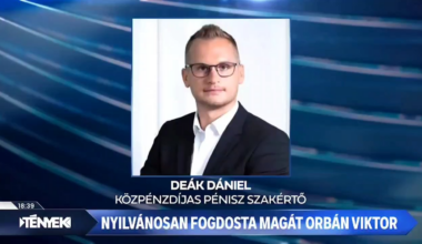 Miniszterelnö kúr pénisztitkairól is Deák Danit kérdezte meg a TV2