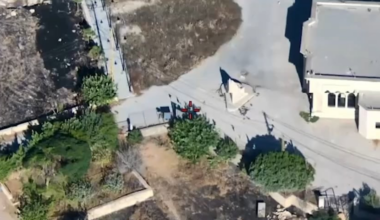 Drone Footage of Hezbollah militants getting eliminated from the air