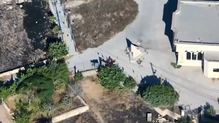 Drone Footage of Hezbollah militants getting eliminated from the air