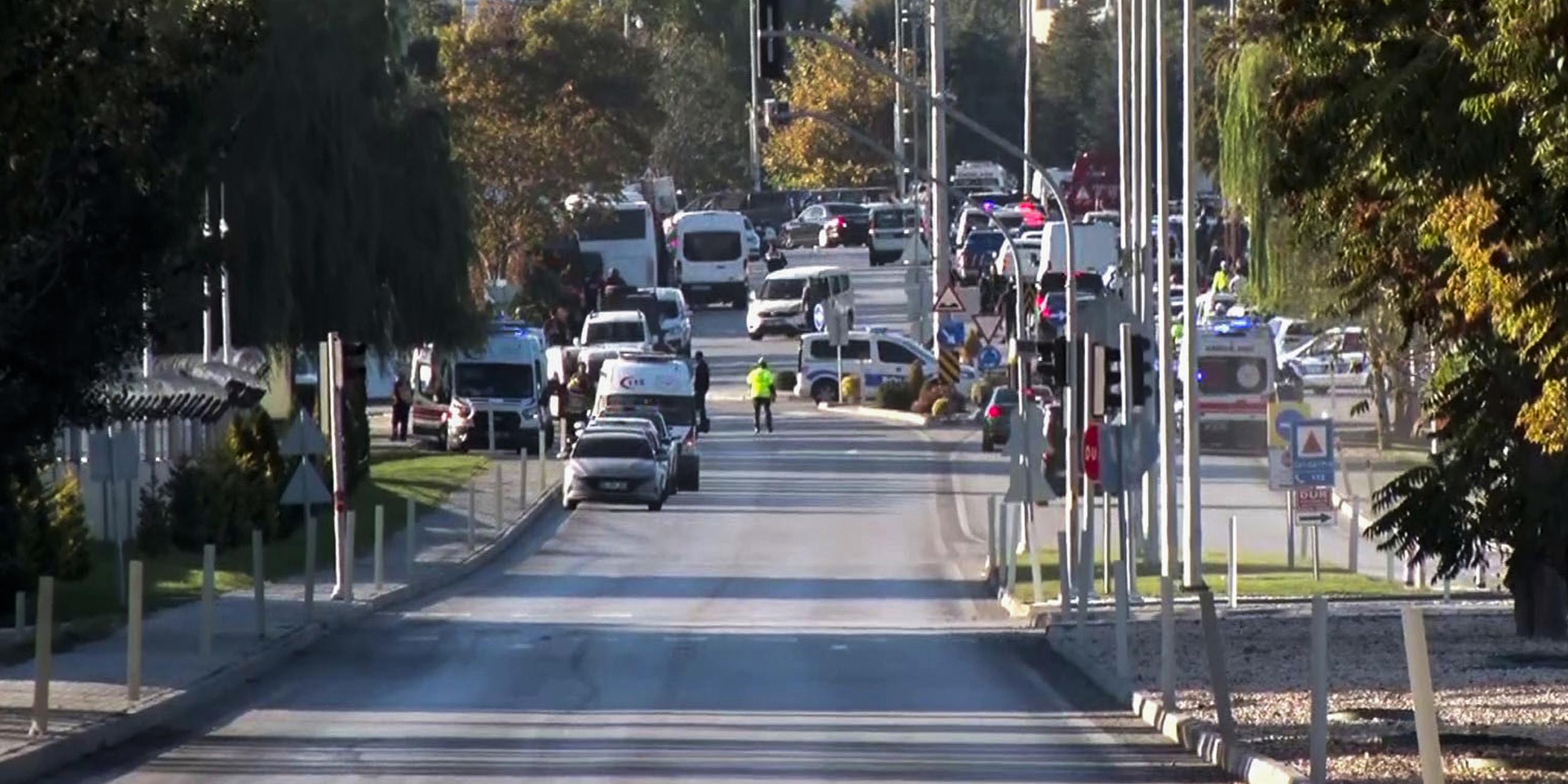 Polizei in Ankara