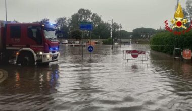 Flooding inundates northern Italy towns leaving 1 dead