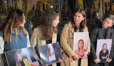 Ukrainians in Kyiv held a large memorial service for the journalist, Victoria Roshchyna - (who is now confirmed to have died in Russian captivity). She was held prisoner since August 2023, in Russian-occupied Ukrainian territory.