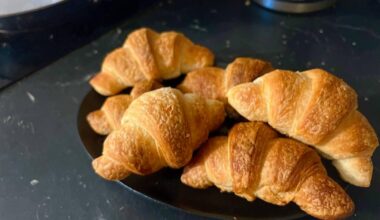 First attempt at croissants