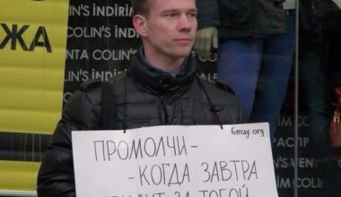 Opposition activist Ildar Dadin, who was the first Russian to be jailed (in 2015) under a repressive new law on holding peaceful protests, has reportedly been killed fighting for Ukraine. "If you keep quiet, tomorrow the next person will keep quiet when they come for you,"