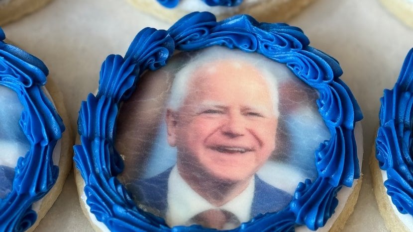 Bakery owner receives death threats for baking and selling Tim Walz cookies