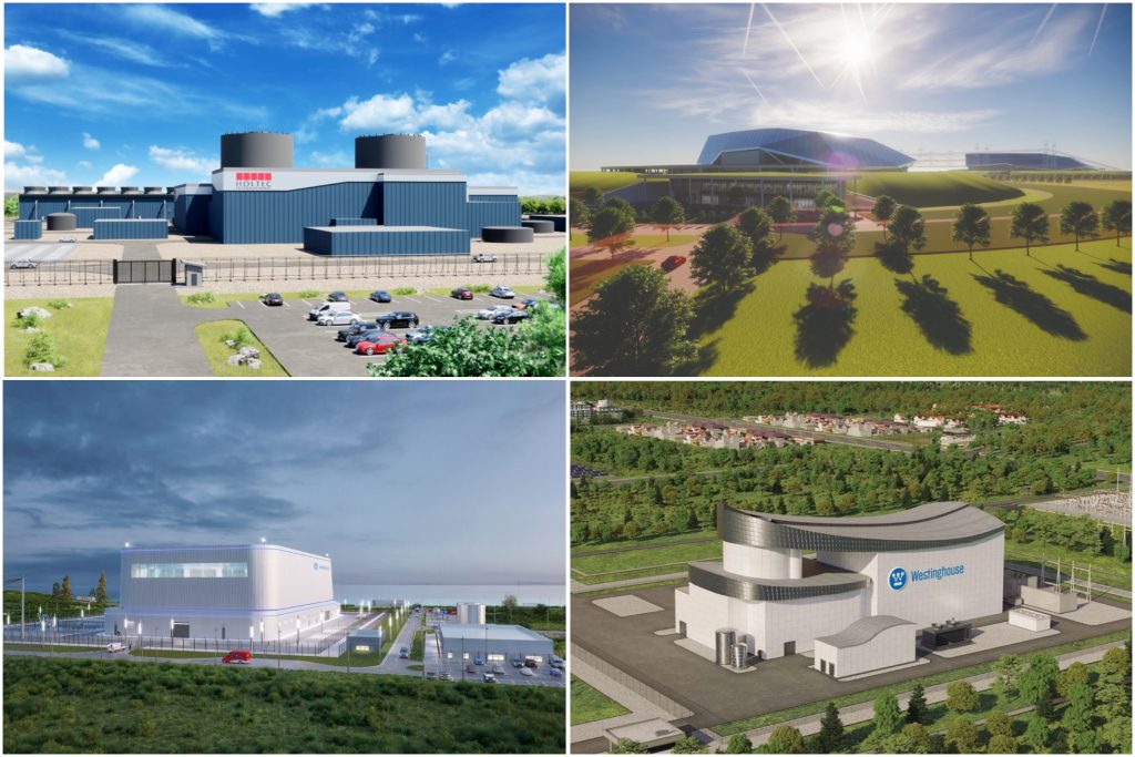 £1.1bn of works included in Great British Nuclear’s SMR project pipeline