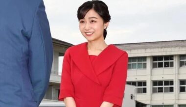 Princess Kako Arrives in Saga Prefecture for the National Sports Festival