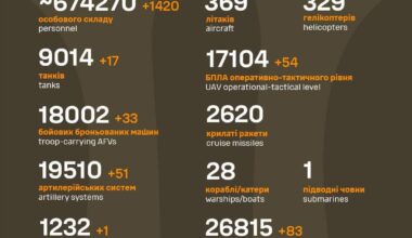 Russian losses as of Oct 17 2024