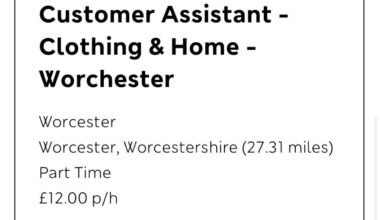 I think M&S has got an American posting jobs for them… “Worchester”