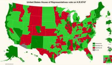 [OC] How the US Congress voted on H.R.9747 which included the expansion of FEMA Disaster Relief Fund