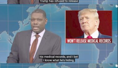 SNL - Trump won't release medical records