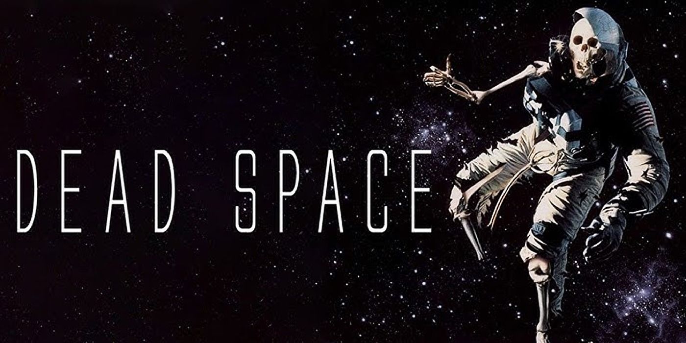 A thumbnail for the trailer of Dead Space 1991 including the title text of the film and a skeleton floating through space.