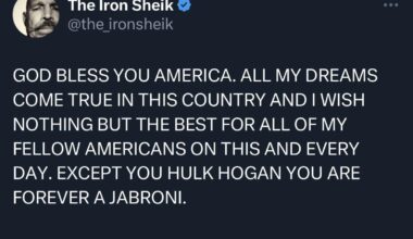 We sadly lost the Iron Sheik in 2023. RIP