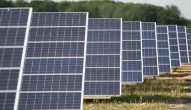 The huge area of beautiful Welsh countryside covered in solar panels to benefit English firms and customers