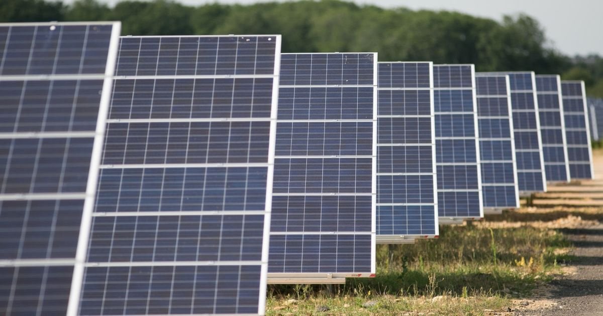 The huge area of beautiful Welsh countryside covered in solar panels to benefit English firms and customers