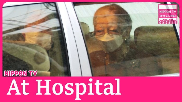 Empress Emerita Michiko (Japan) examined at hospital after falling at home