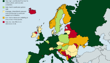 European map of historical relevance