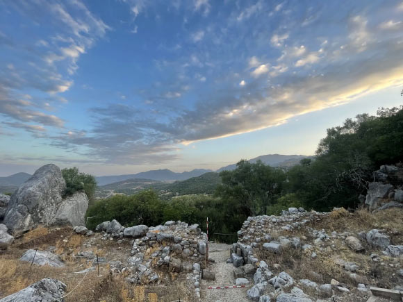 The archaeological site at Ubrique, Andalusia, Spain. Image credit: University of Granada.