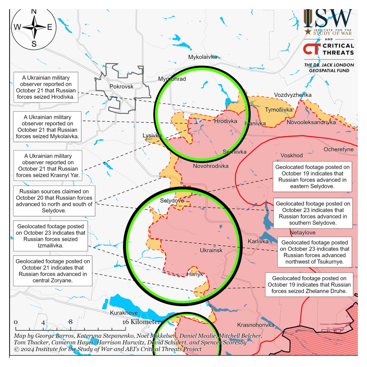 Institute for the Study of war map