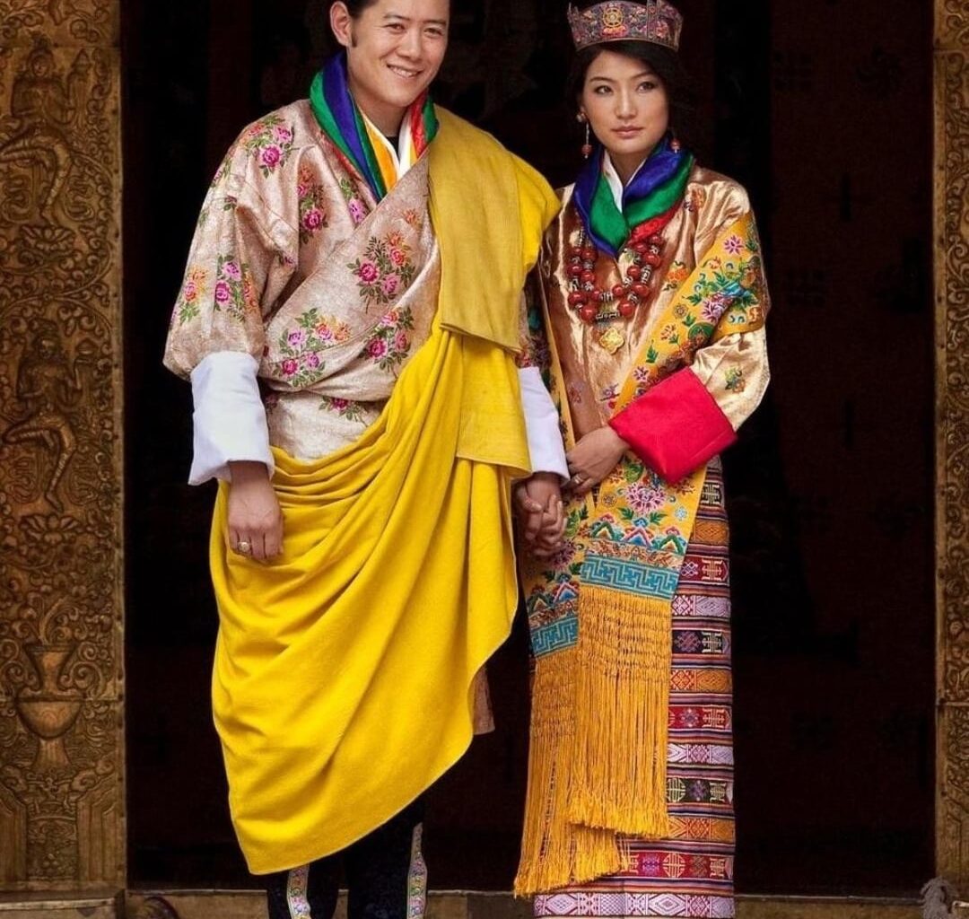 The King and Queen of Bhutan, King Jigme Khesar Namgyel Wangchuck and Queen Jetsun Pema, are celebrating their 13th wedding anniversary