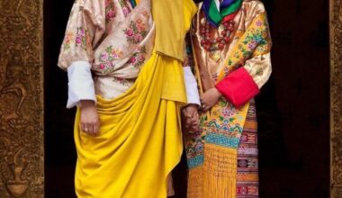 The King and Queen of Bhutan, King Jigme Khesar Namgyel Wangchuck and Queen Jetsun Pema, are celebrating their 13th wedding anniversary