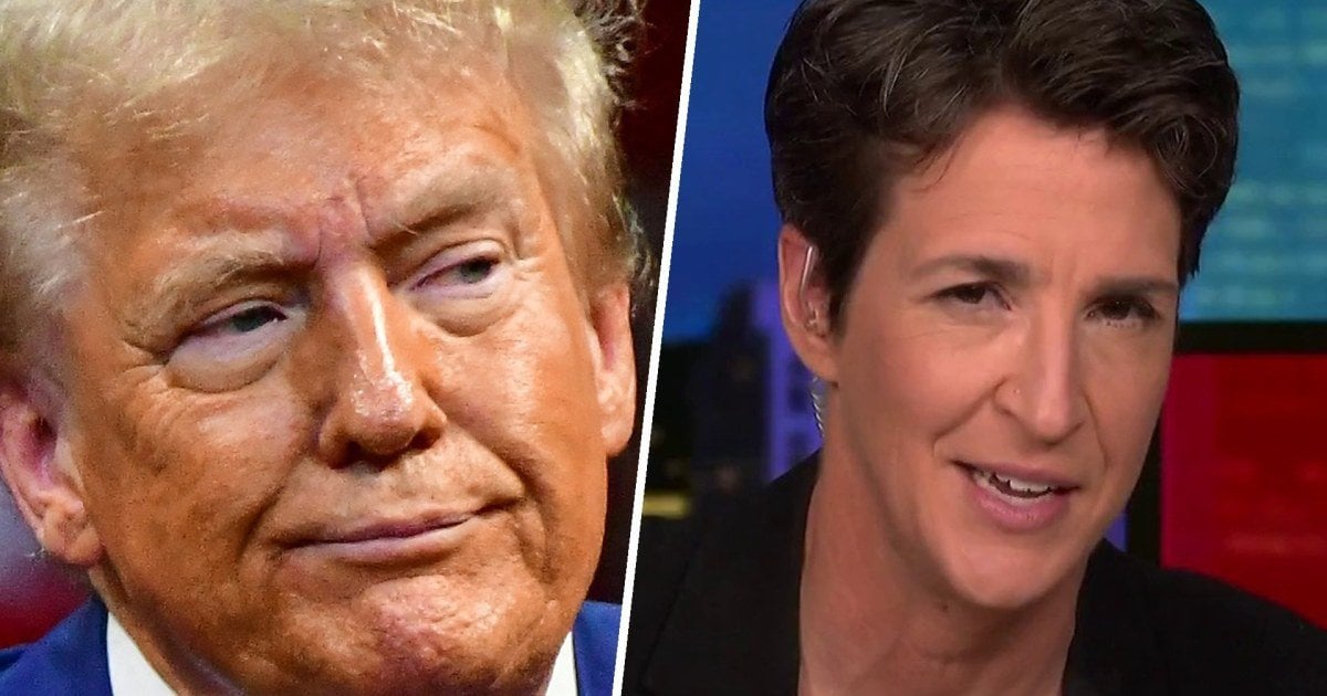 Rachel Maddow calls the bluff of Trump supporters who claim to be making a 'business decision'