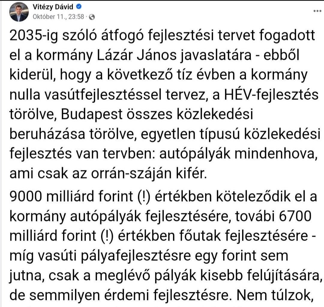 Vasútfejlesztés űrsebességgel