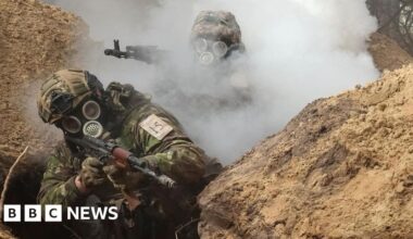 Ukraine war: UK sanctions Russian troops over chemical weapons use. Russia’s Radiological Chemical and Biological Defence troops, and their commander Lt Gen Igor Kirillov, will be subject to an assets freeze and travel ban.