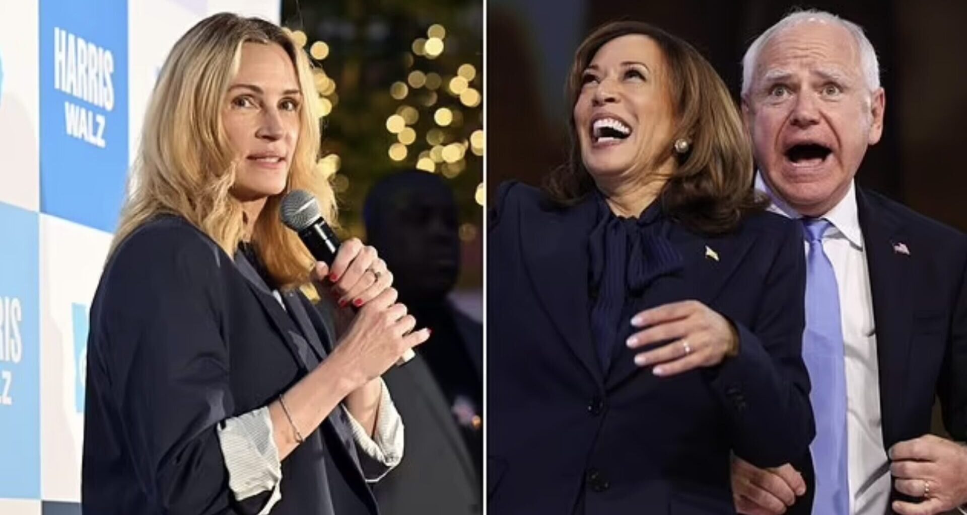 Julia Roberts Calls on Wives of Male Trump Supporters to Quietly Back Kamala Harris in Brilliant New Ad