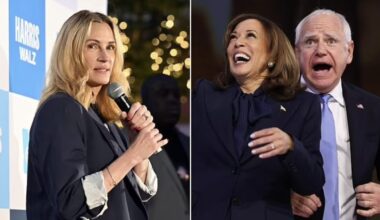 Julia Roberts Calls on Wives of Male Trump Supporters to Quietly Back Kamala Harris in Brilliant New Ad