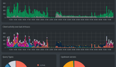 Network activity on my LAN for the last 24 hours [OC]