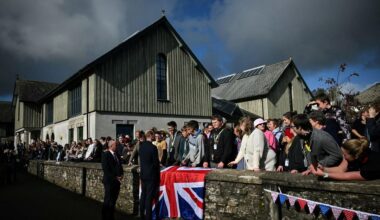 Prince William visited Duchy College in Callington, Cornwall