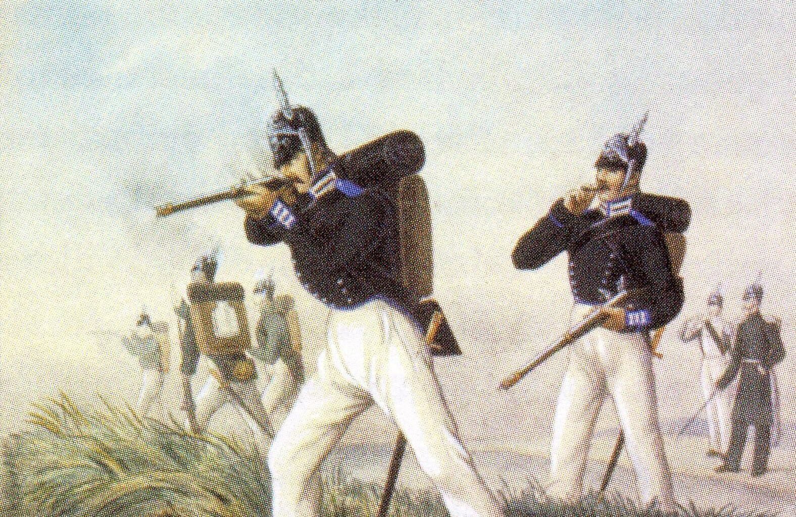 Finnish Guards' Rifle Battalion, 1850s