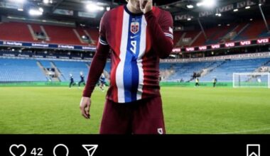 Breaking news! Erling Haaland is pregnant (again)