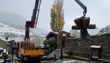 Restaurada la campana de l'església de Sant Serni