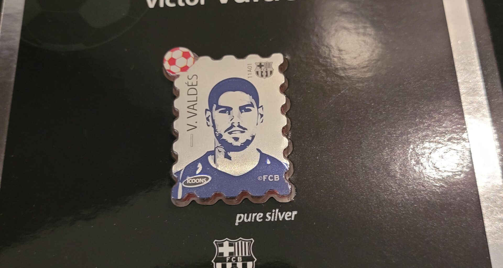 Barca Silver Pins