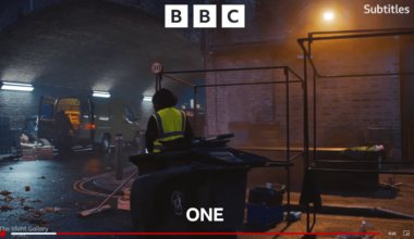 The roadsweeper on the BBC Ident is using his broom upside down. I will never un-see this