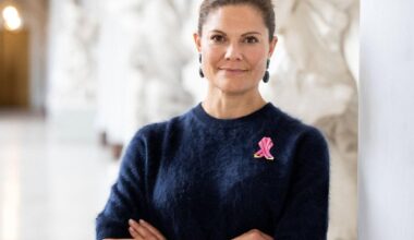 Crown Princess Victoria and Princess Charlene of Monaco host events for Pink Ribbon Month