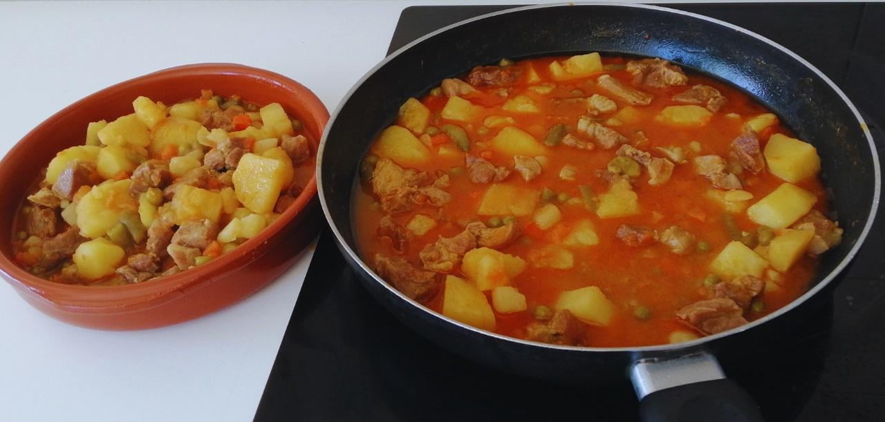 Stewed Pork with Mixed Vegetables