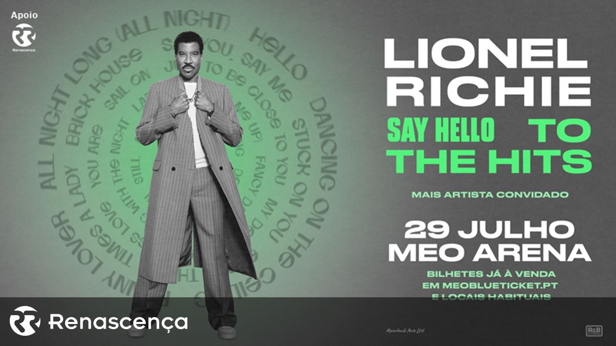 Lionel Richie em Portugal com a Renascença