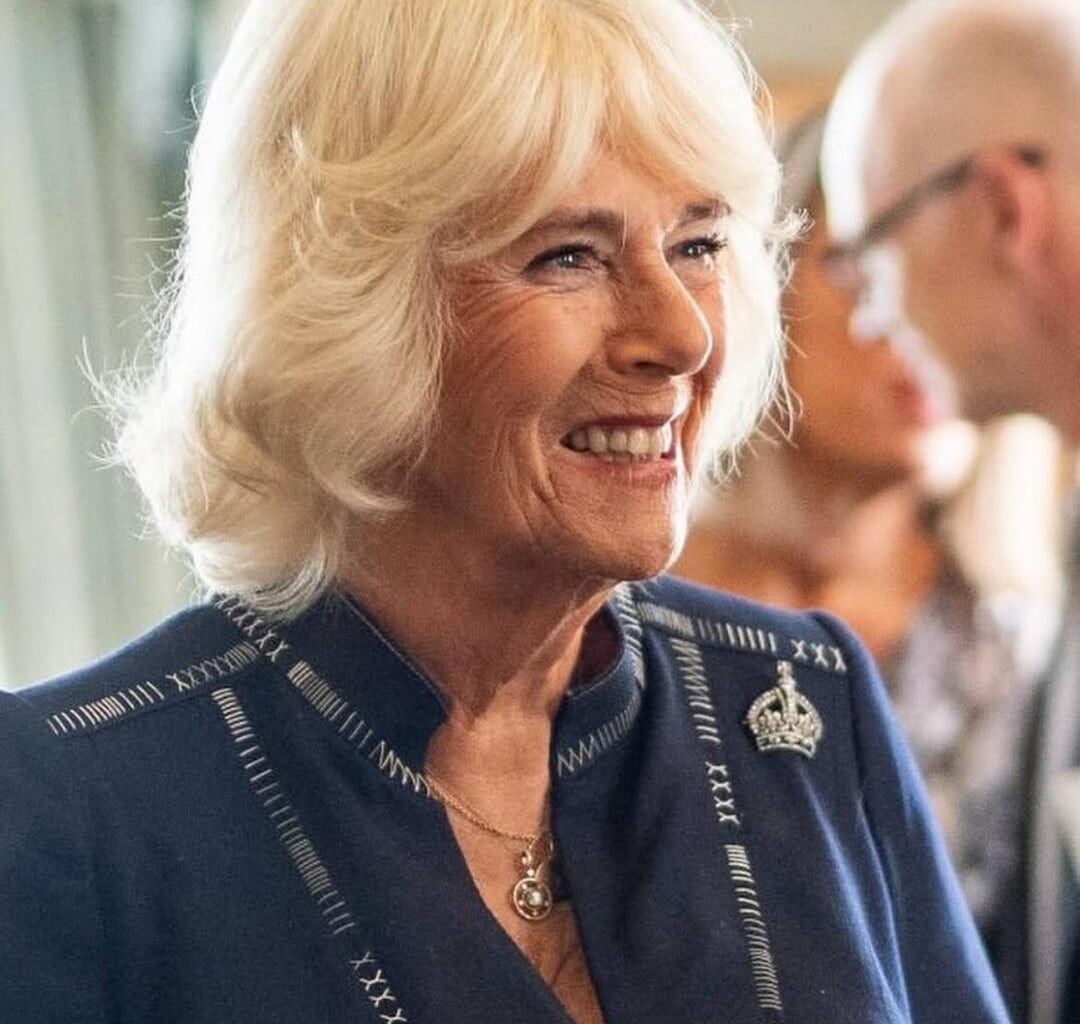 Queen Camila as President of the Royal Osteoporosis Society held a Reception at Clarence House and presented The Queen's Award for Osteoporosis.