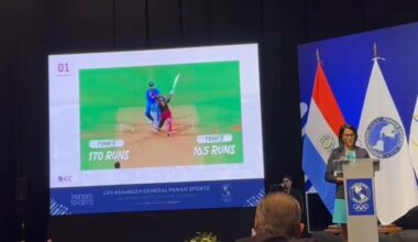 The ICC presented to Pan Am Congress for the approval of cricket in Pan American Games 2027, which will be held in Lima, Peru.