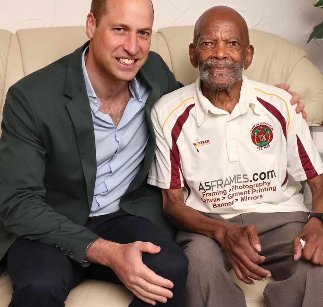 Prince William pens tribute to the Windrush Pioneer who ‘changed the lives of many’ through his groundbreaking cricket club