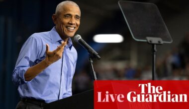 Obama says Trump sees power ‘as a means to an end – as it happened | US news | The Guardian