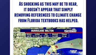 I thought for sure DeSantis and the GOP had solved global warming. Maybe the problem is God hates them.